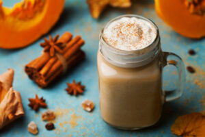Skinny Pumpkin Spice Chai Latte