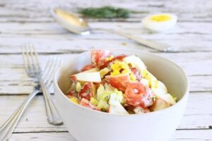 Light Tangy Old Fashioned Potato Salad