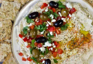 Loaded Mediterranean Hummus
