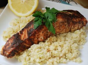 Spiced Grilled Salmon