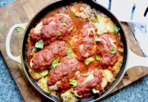 Sun-Dried Tomato & Pesto Stuffed Chicken
